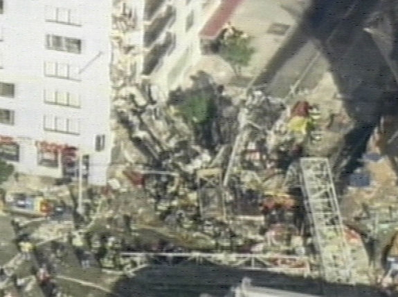 New York - Crane collapsed