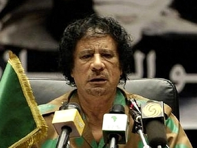 Muammar Qaddafi - Lockerbie deal