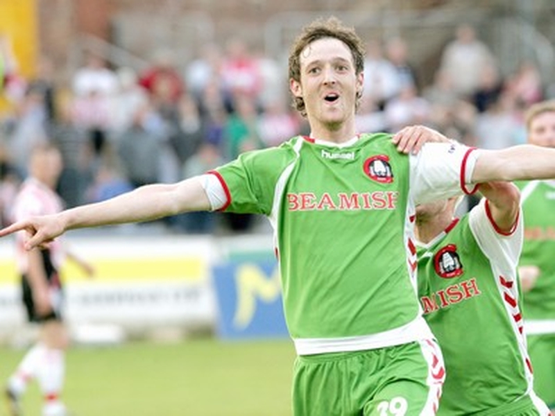 Dave Mooney bagged a brace for himself in Cork's landslide win