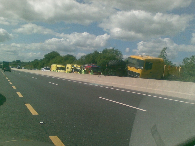 N4 - Truck overturned