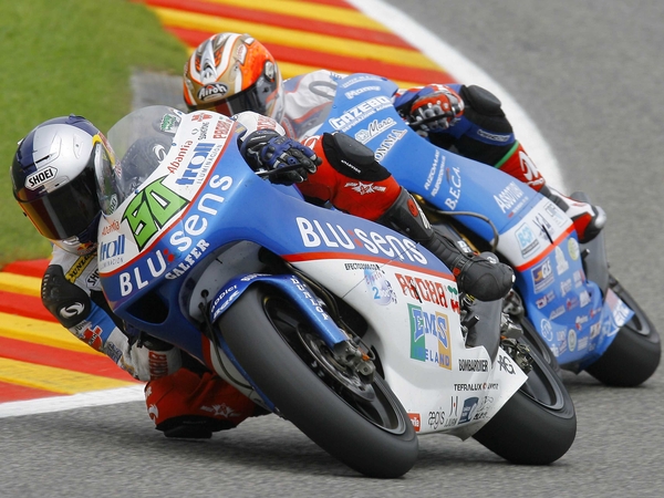 Eugene Laverty came off his bike just after he had set his fastest lap