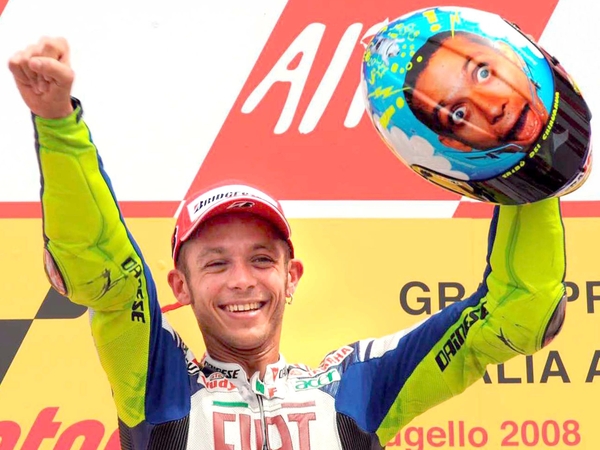 Valentino Rossi has claimed five MotoGP World Championships