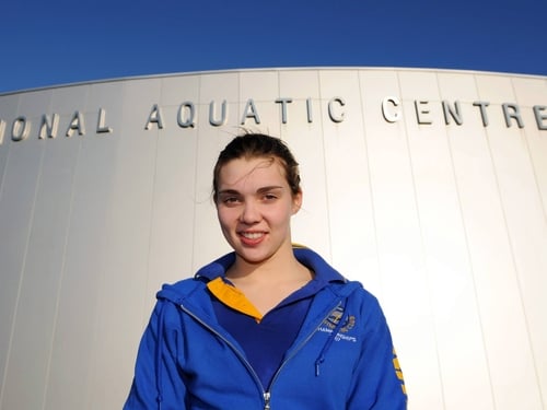 Aishling Cooney claimed gold at the Dutch National Swimming championships