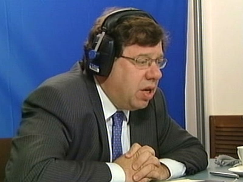 Brian Cowen - Cutting short China visit