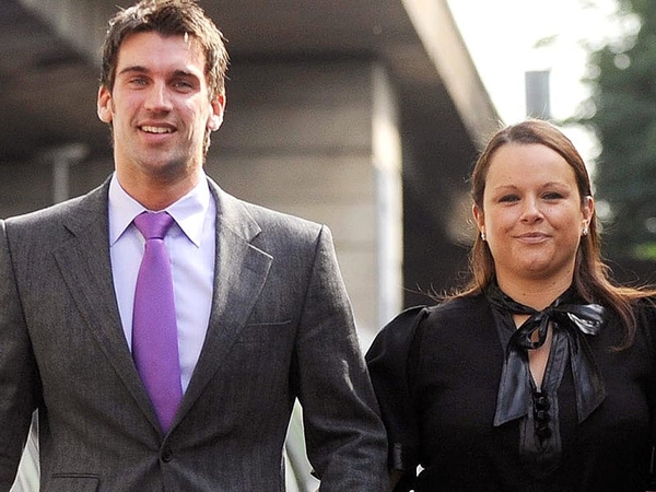 McQueen - Beat Claire Young (right) in final