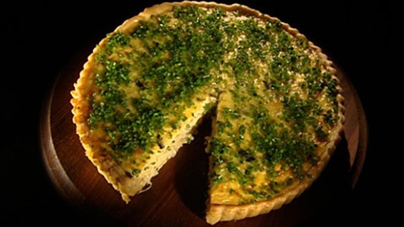 Richard Corrigan's Adrahan and Melted Onion Tart