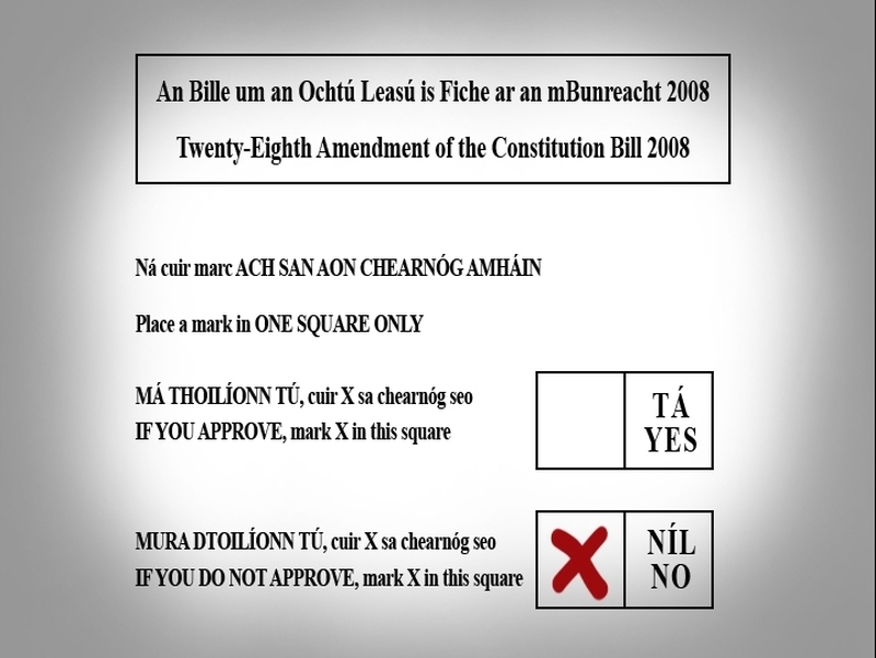 Referendum 2008 - Blow for major parties