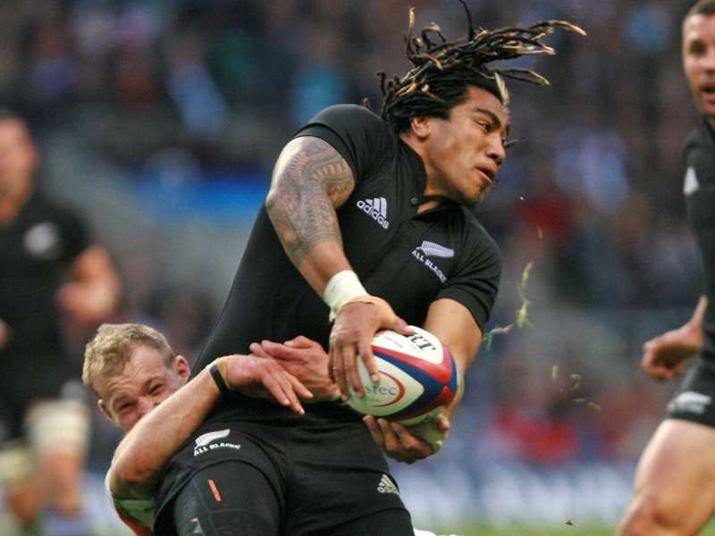 Ma'a Nonu (above) was the victim of Jaque Fourie's reckless tackle