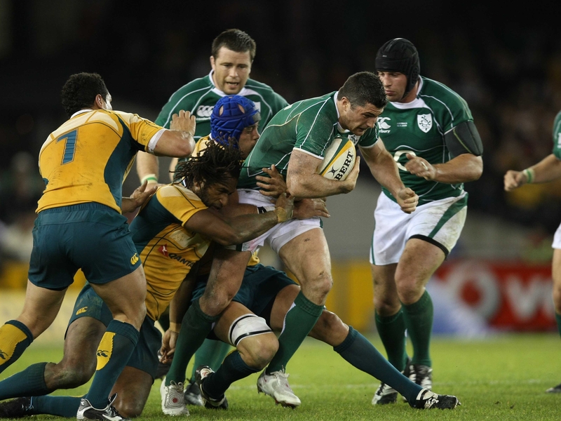 Rob Kearney had a great game at full-back