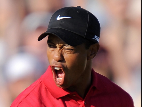 Tiger Woods is back on top