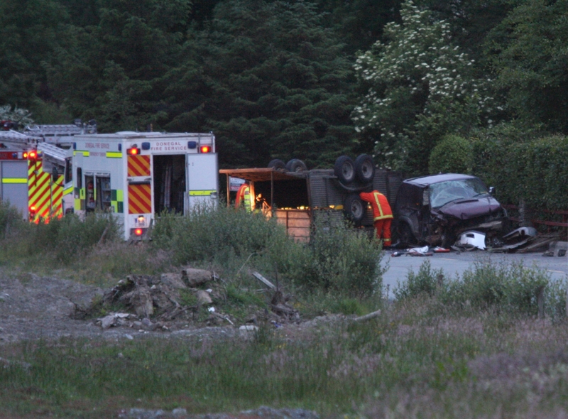 Donegal - Mother and baby killed - (Photo: Declan Doherty)