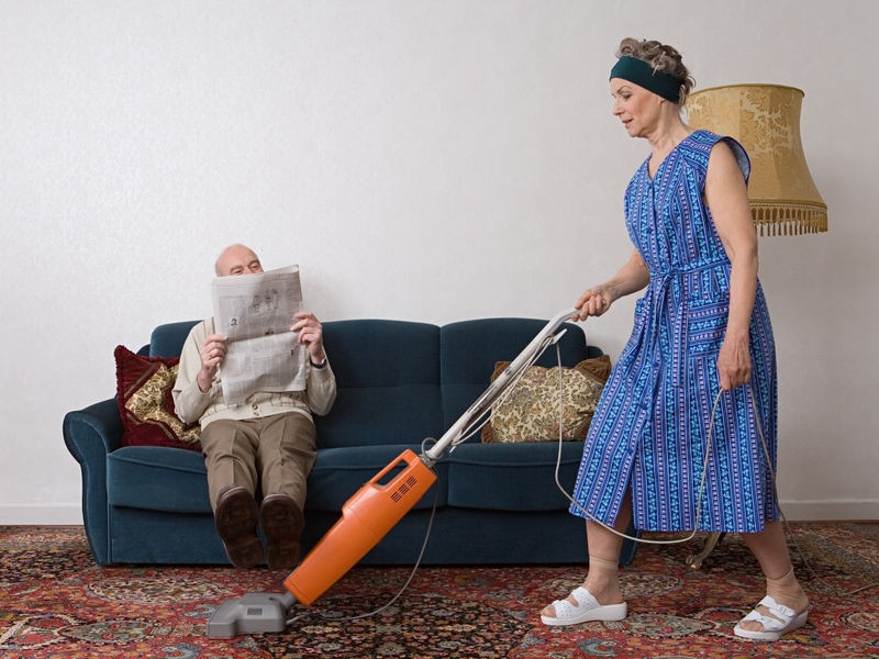 Housework - Women do 72% of unpaid work