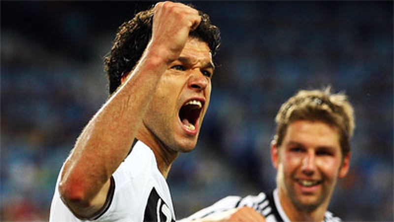 Michael Ballack had been in danger of being dropped from the Germany team