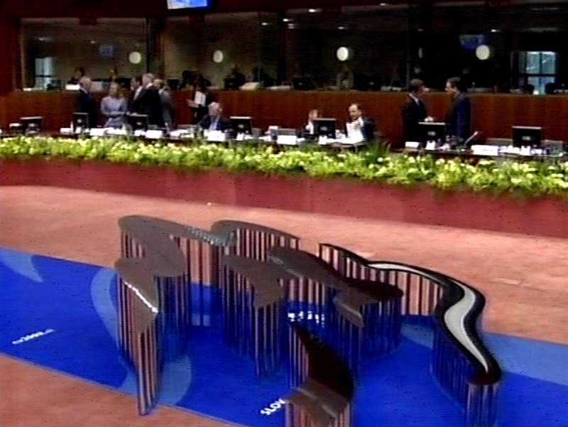 Brussels - EU Summit meeting yesterday