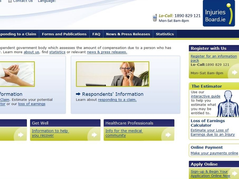 PIAB annuala report - 8,200 claimants last year