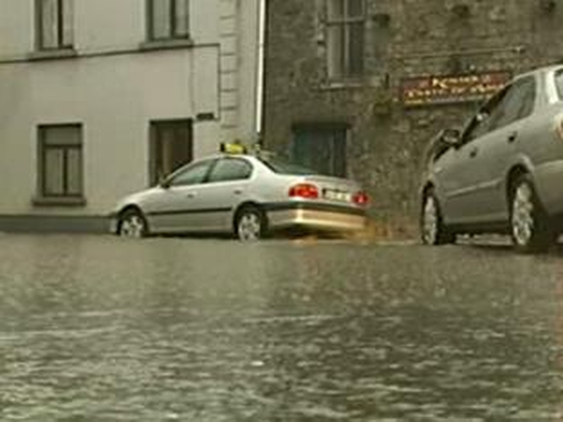Galway - City affected by flooding