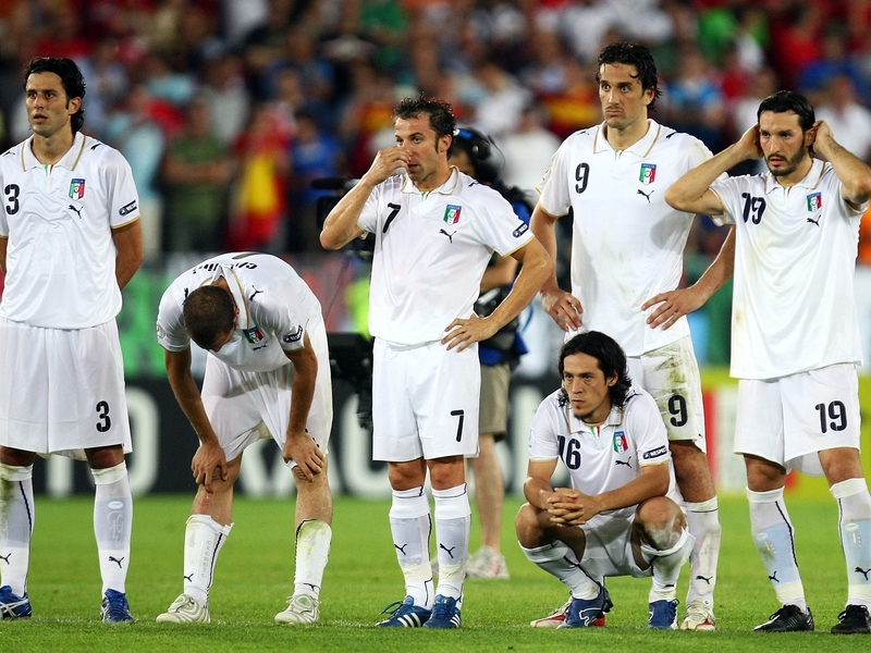 Pundits believe Italy's downfall was their negative play