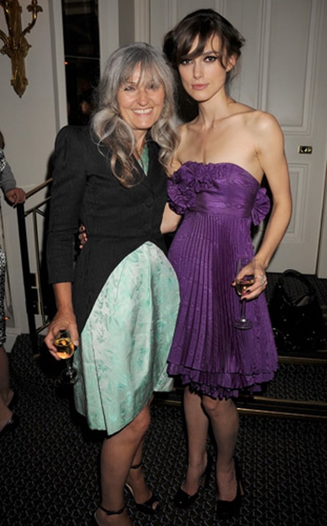 Sharman MacDonald and Keira Knightley