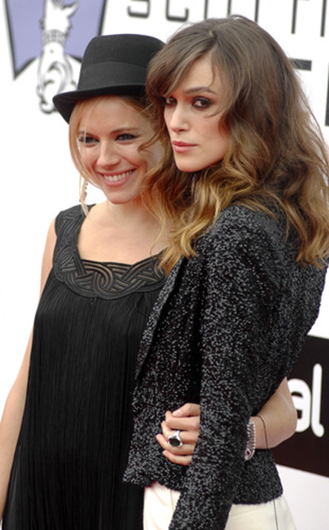 Sienna Miller and Keira Knightley