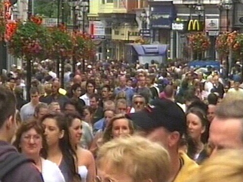 Population - Estimated at 4.46m in April