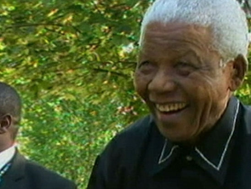 Nelson Mandela - Honoured for public service