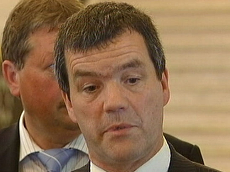 Noel Dempsey - Attends talks at Stormont