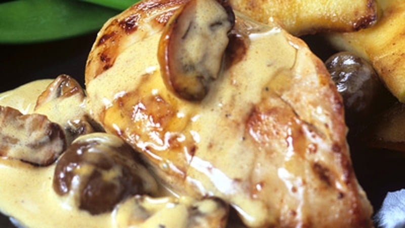 Pheasant With Confit Potato, Sprout Puree & White Beans: Thomas Haughton