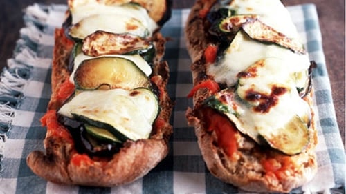 No-Cook Goat's Cheese Pizza