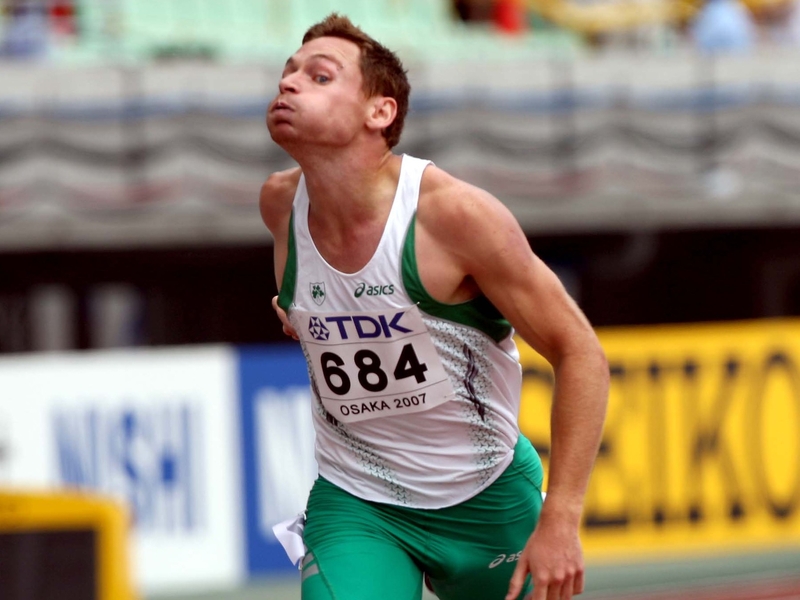 Irish sprint 400m star David Gillick