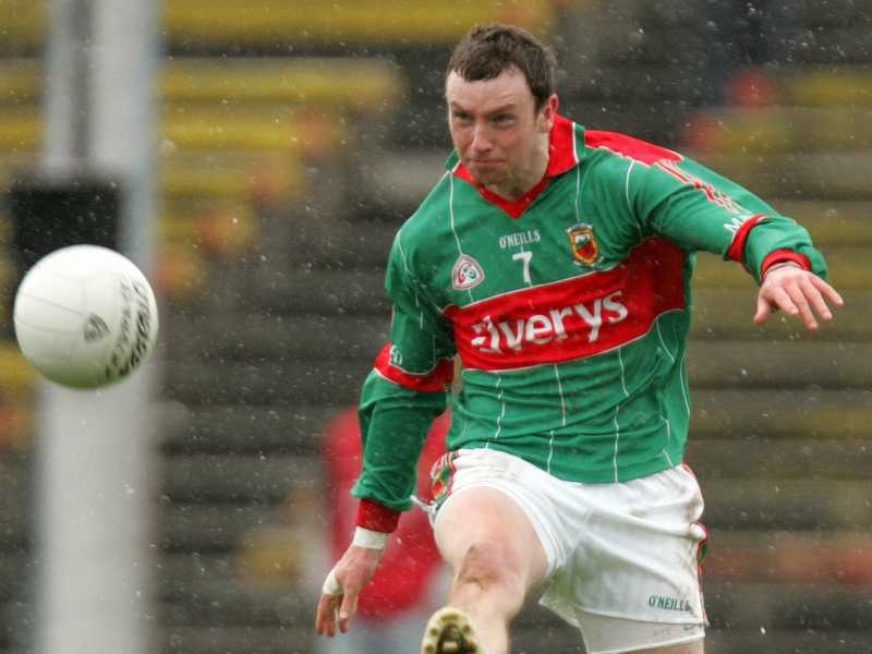 It was Keith Higgins' hurling skills that were in evidence in Castlebar this afternoon