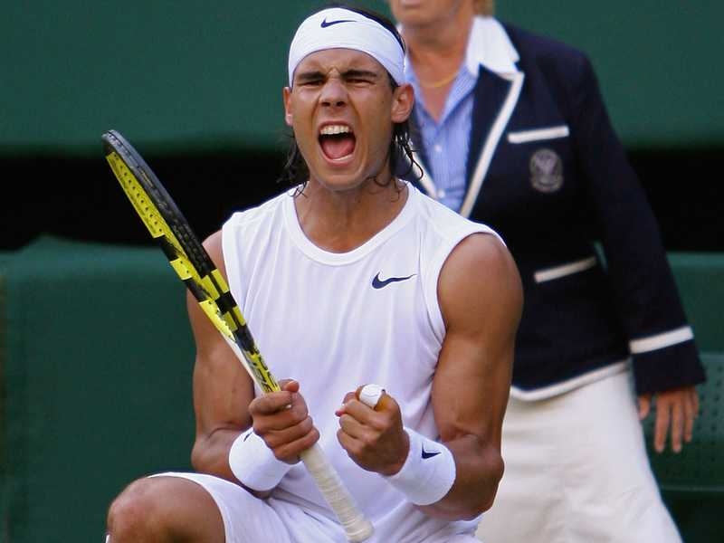 Rafael Nadal has won Wimbledon for the second time