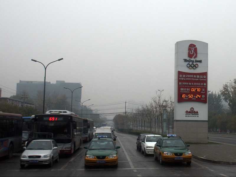 Worries over air pollution have dogged the build up to the Beijing Olympics