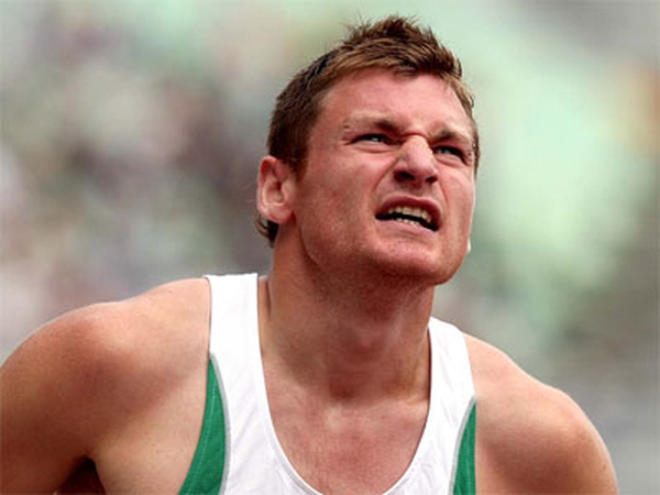 David Gillick finished over a second behind Jeremy Wariner