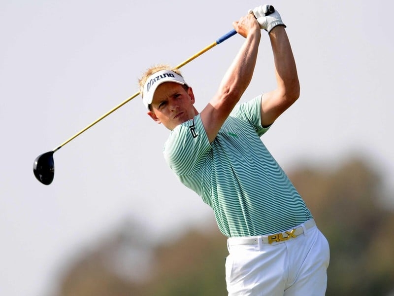 Luke Donald holds a three-shot lead at the Memorial tournament