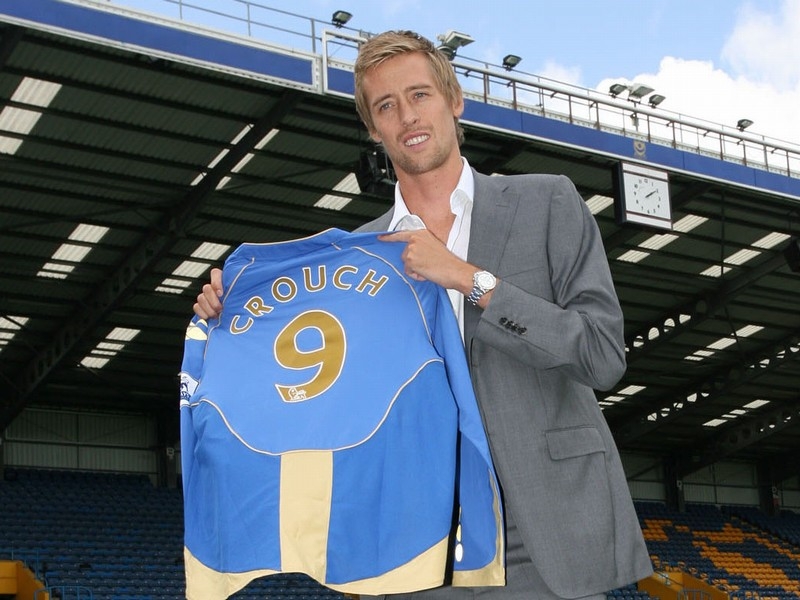 Peter Crouch was amongst the goals at Fratton Park today