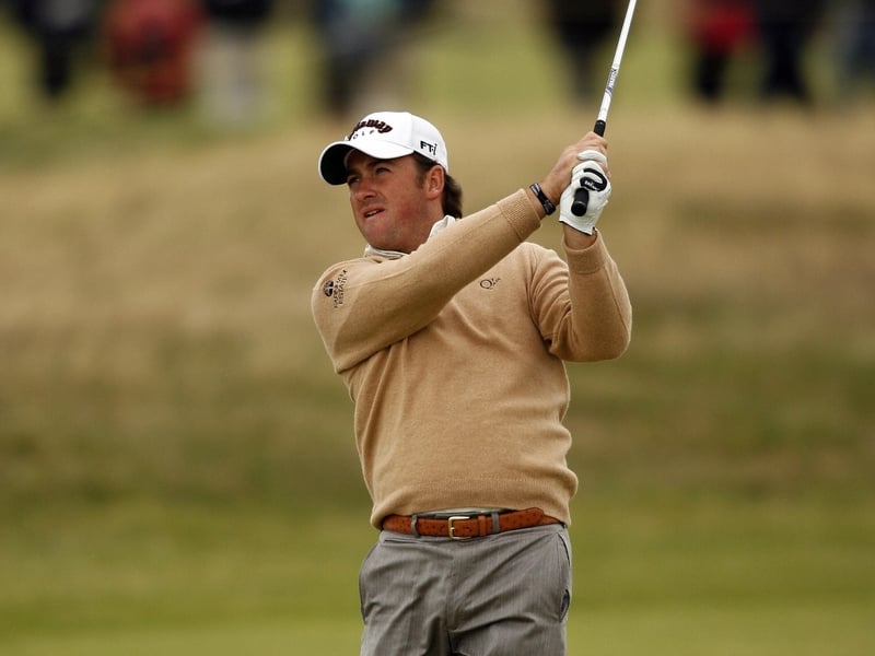 Graeme McDowell was one of the early starters