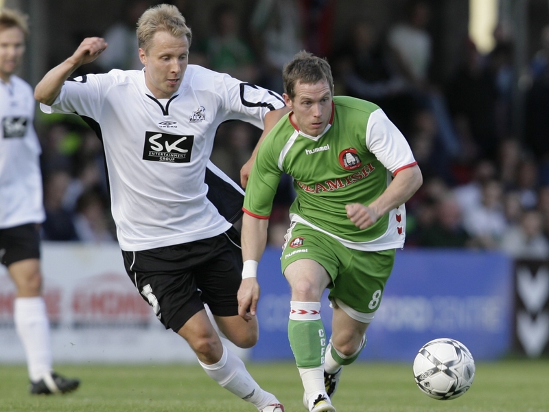 Joe Gamble in action during Cork's 2-2 draw with FC Haka