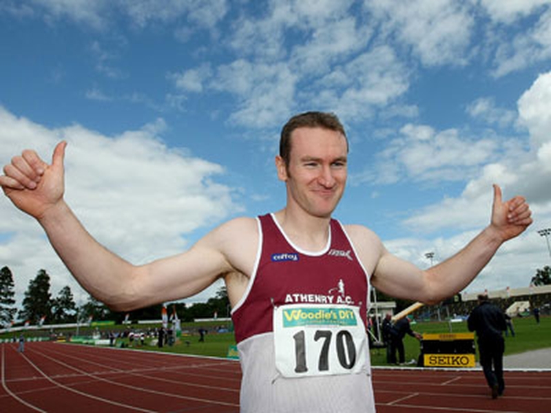 Paul Hession eased to victory in the men's 100m