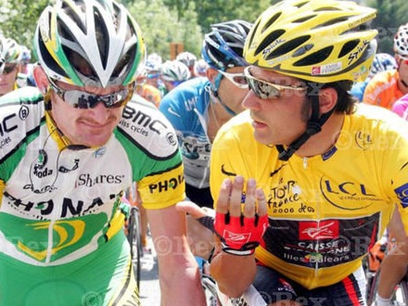 Oscar Pereiro was in 15th position when he crashed out