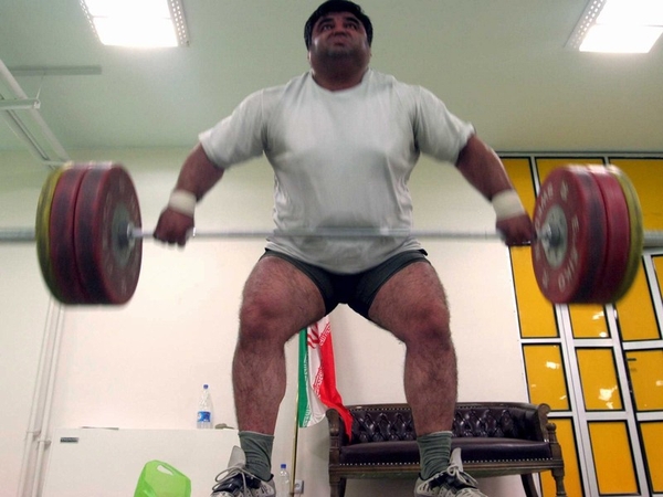 Hossein Rezazadeh will miss out on the Beijing games