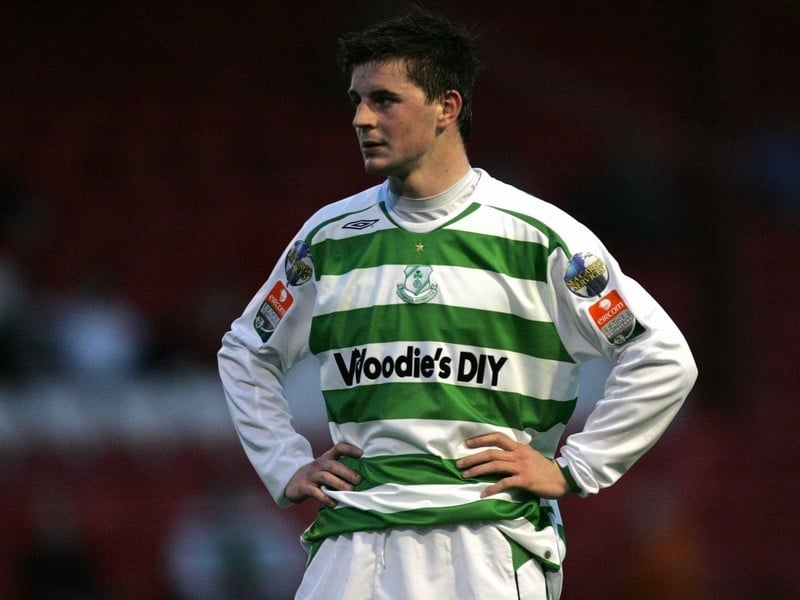 Padraig Amond, scorer of Shamrock Rovers' goal