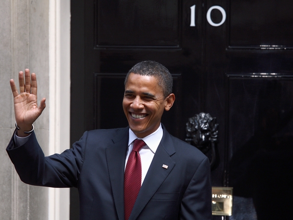 Barack Obama - Final stop on foreign tour