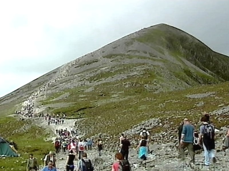 Croagh Patrick - Thousands attended Reek Sunday Mass