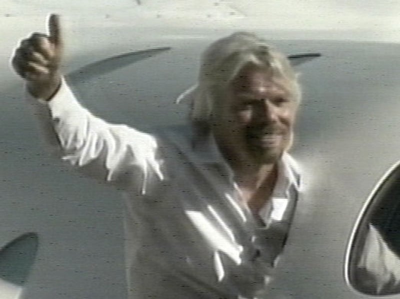 Richard Branson - Intends to take first passenger flight