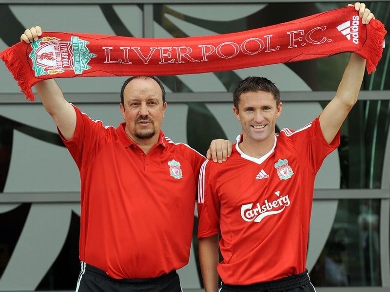 Robbie Keane admitted to being anxious to uphold the proud traditions set by stars of the past who donned the number seven shirt, Harry Kewell not withstanding