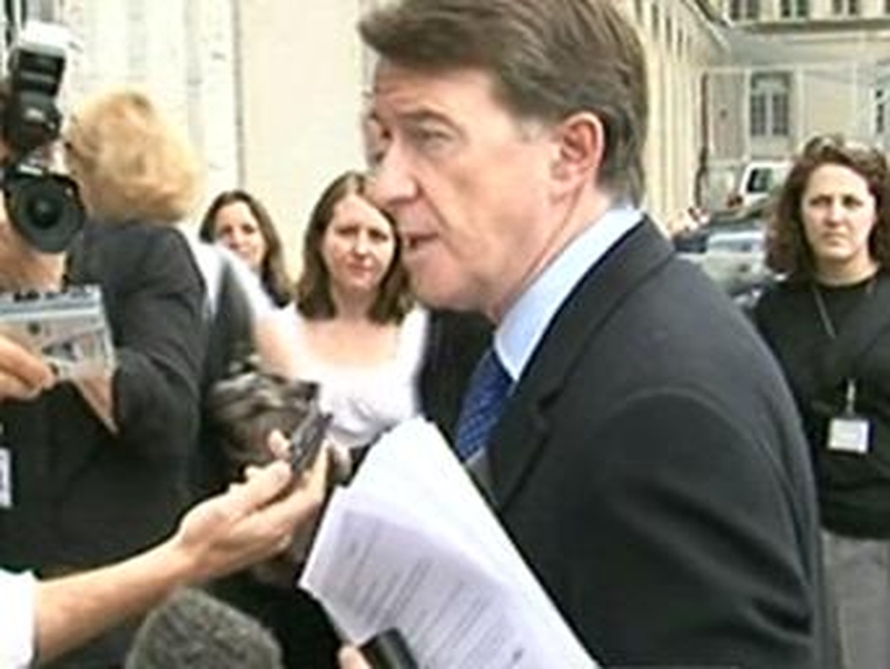 Peter Mandelson - RBS warning