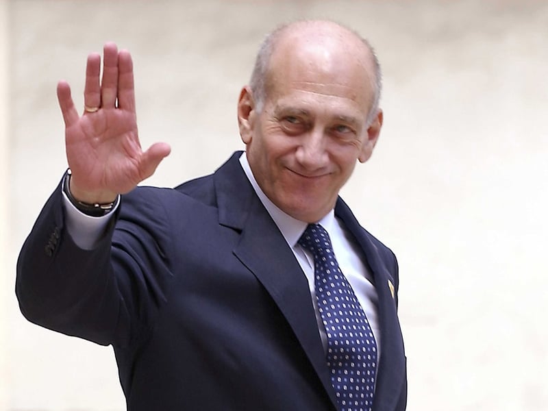 Ehud Olmert - Will resign from post in September