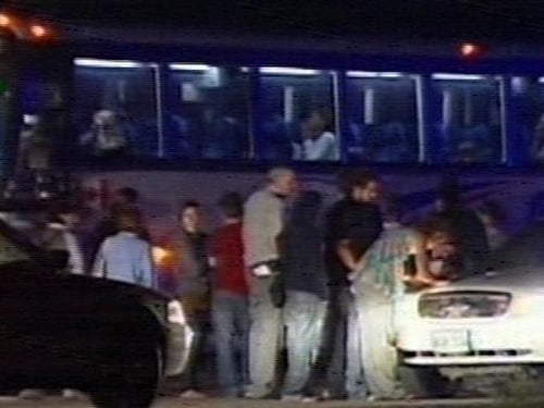 Canada - Attack on Greyhound bus
