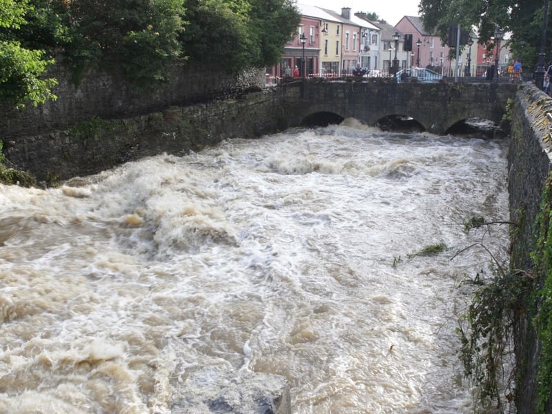 Newcastle West - Evacuations after flash flood