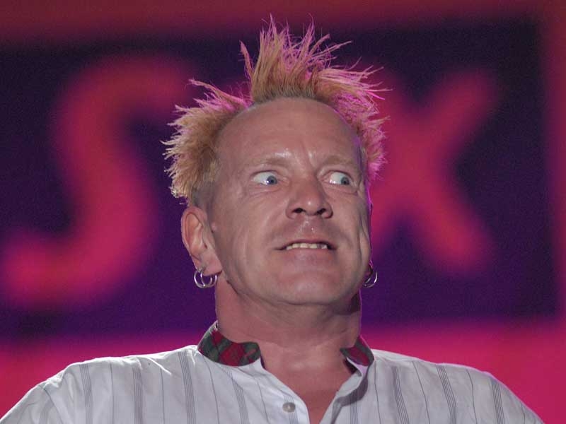 Former Sex Pistols star John Lydon